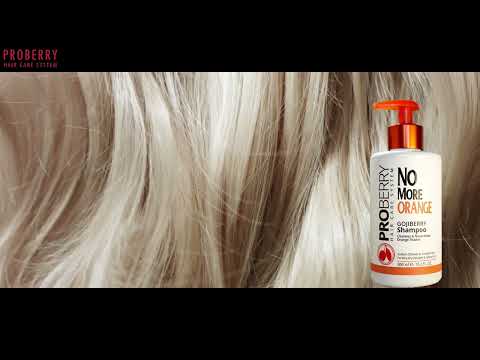 Proberry Gojiberry shampoo Cleanses & Neutralizes Orange Shades 300ml