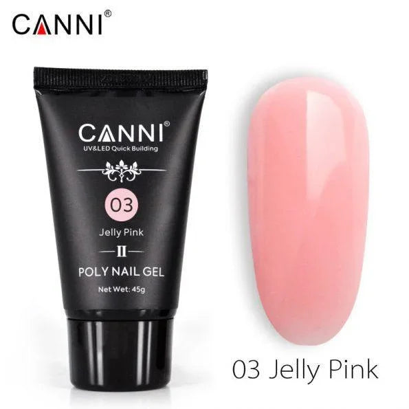 פוליג׳ל ורוד ג׳לי 45 גרם | Canni – תמונת המוצר הראשית