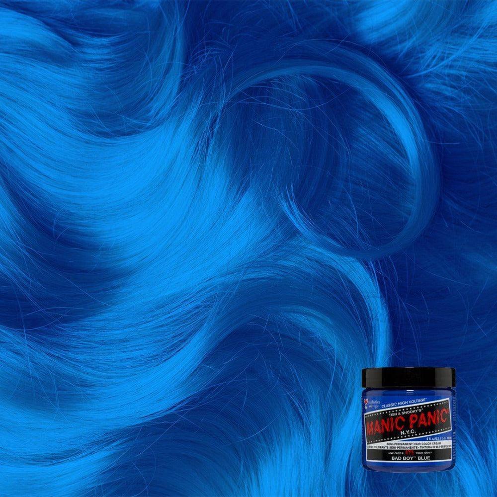 צבע שיער סמי־פרמננט Manic Panic בגוון Bad Boy Blue ‏118 מ״ל