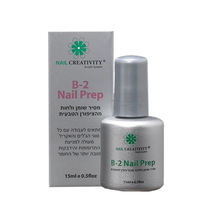 מנטרל שומן Nail Prep לציפורניים 15 מ״ל | Nail Creativity – תמונת מוצר 2