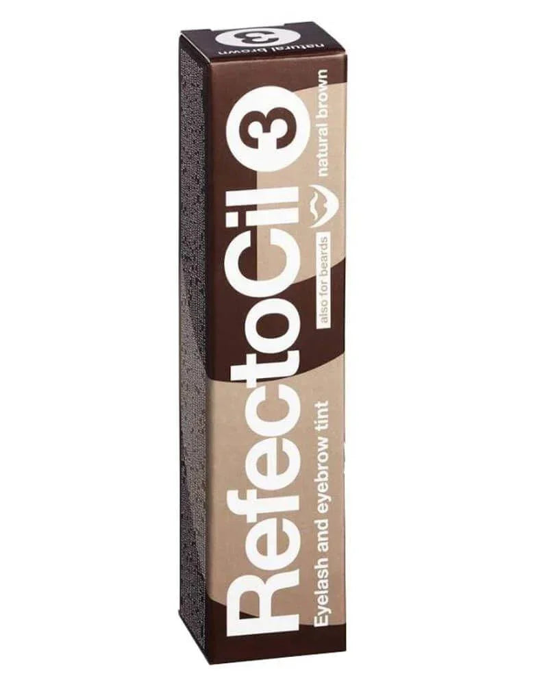 צבע חום טבעי מס׳ 3 לגבות 15 מ״ל | Refectocil – תמונת מוצר 2