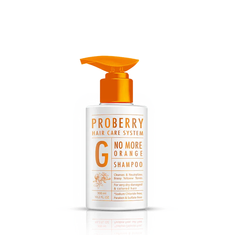 שמפו לנטרול גוונים כתומים 300 מ״ל | Proberry – תמונת אריזת המוצר
