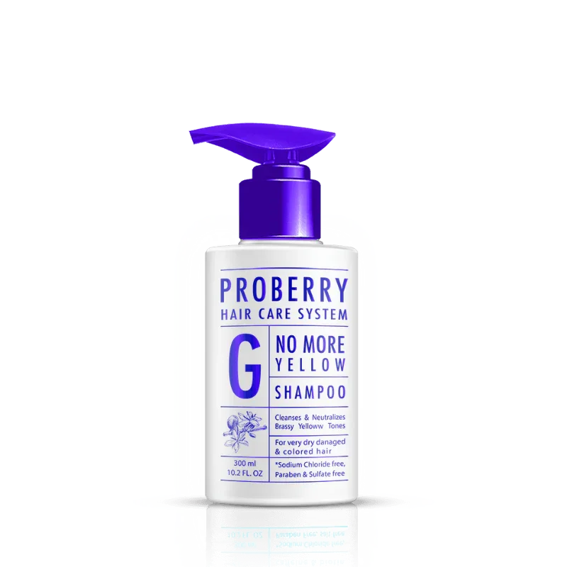 שמפו לנטרול גוונים צהובים 300 מ״ל | Proberry – תמונת אריזת המוצר